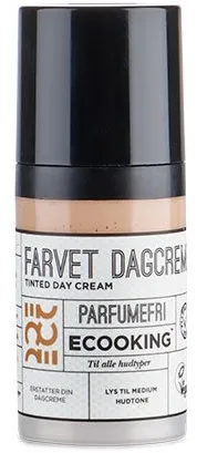 Farget dagkrem Parfymefri lys/middels